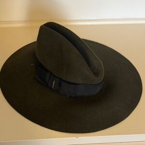 Diesel Olive Green Hat with Black Band